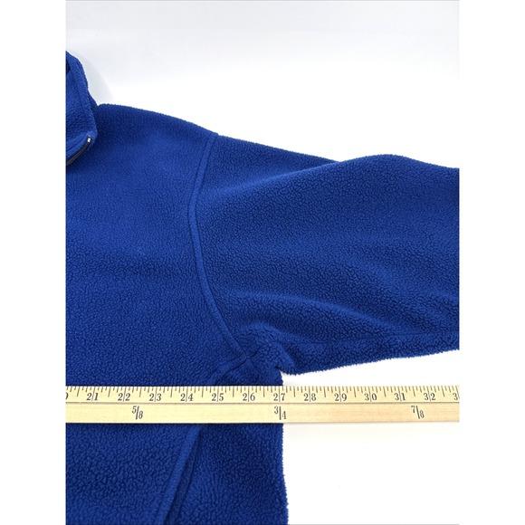 Woolrich Fleece Jacket Men's XL Royal Blue Full Zip Polartec Outdoor - Picture 5 of 11